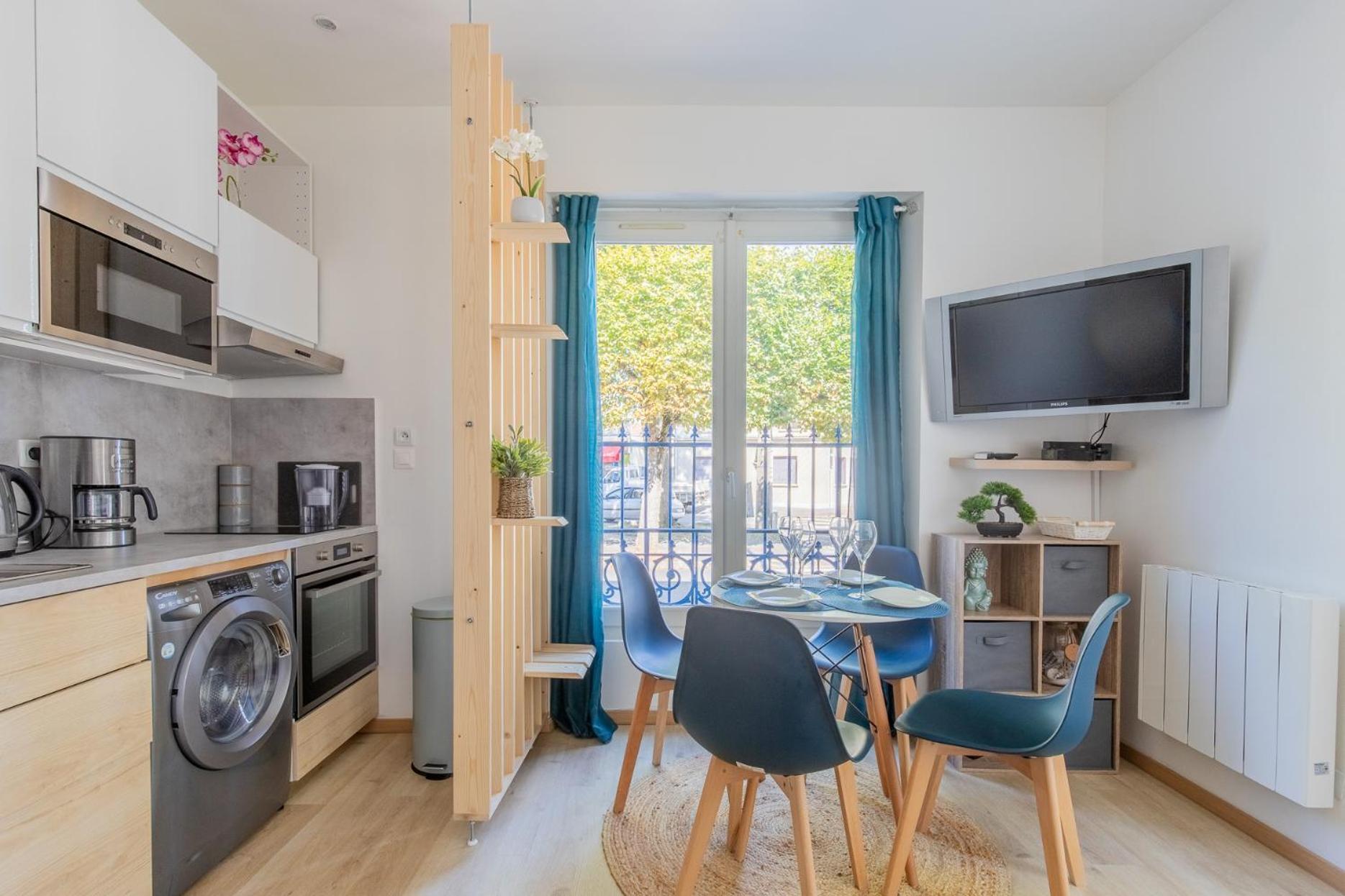 Appartement Cosy ,Wifi ,Gare "Le Refuge Du Lac" Vigneux-sur-Seine Exteriér fotografie