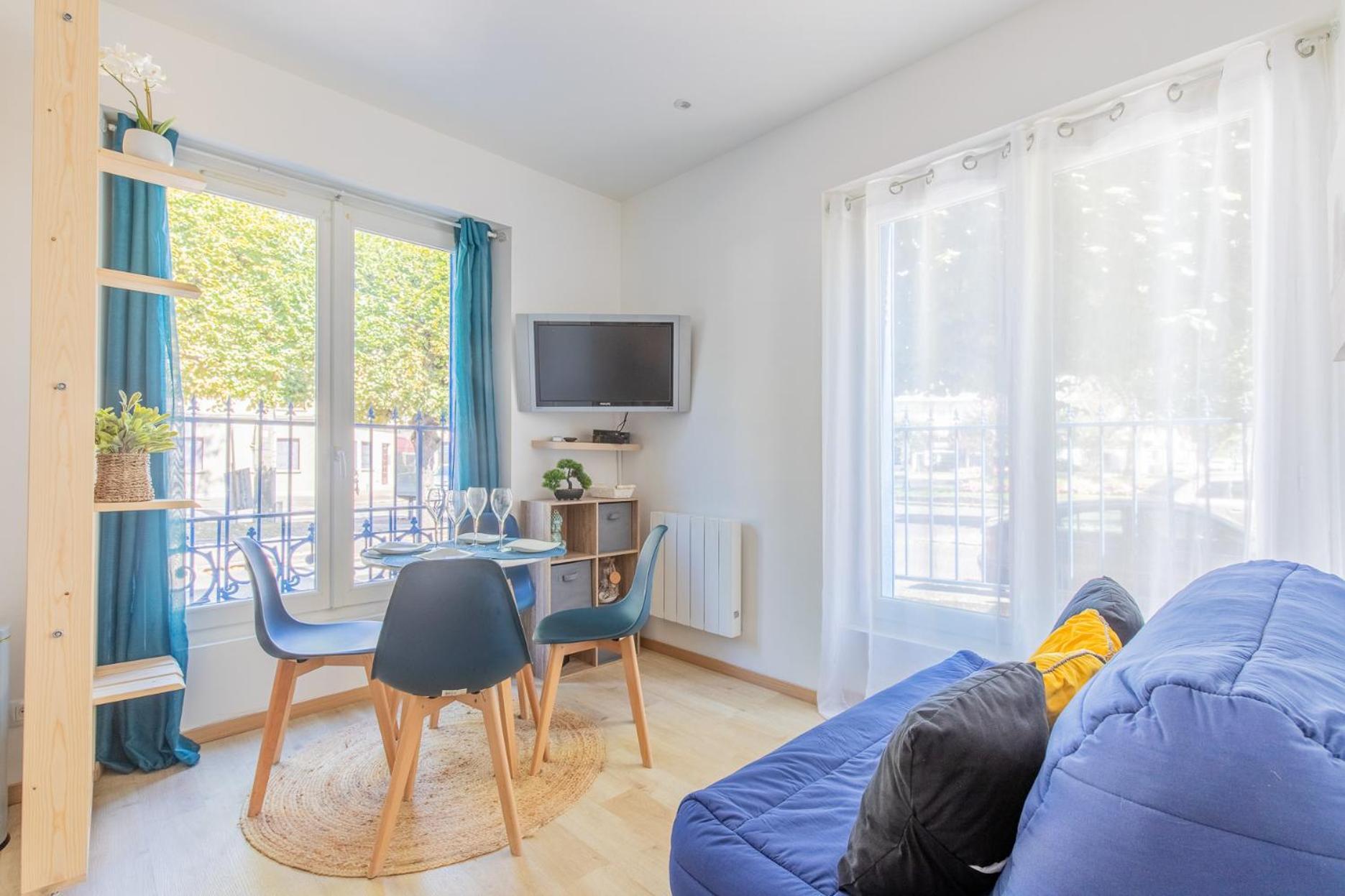 Appartement Cosy ,Wifi ,Gare "Le Refuge Du Lac" Vigneux-sur-Seine Exteriér fotografie